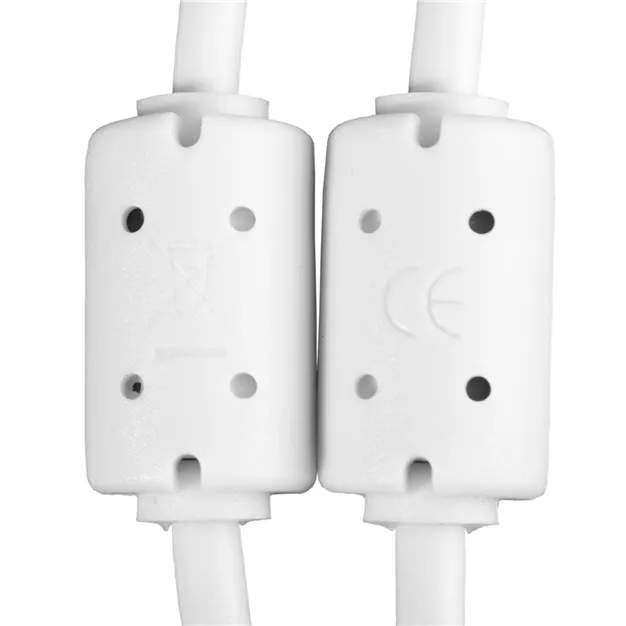 USB-кабель UDG U96001WH USB-C — USB-B, 1,5 м, білий — Феритові фільтри