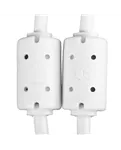 USB-кабель UDG U96001WH USB-C — USB-B, 1,5 м, білий — Феритові фільтри