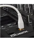 USB-кабель UDG U96001WH USB-C — USB-B, 1,5 м, білий — Приклад використання, додаткове обладнання не входить до комплекту