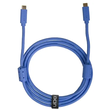 USB-кабель UDG U99001LB USB-C — USB-C, 1,5 м, синій — Загальний вигляд