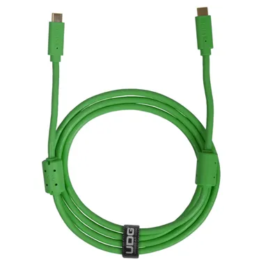 USB-кабель UDG U99001GR USB-C — USB-C, 1,5 м, зелений — Загальний вигляд