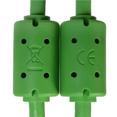 USB-кабель UDG U99001GR USB-C — USB-C, 1,5 м, зелений — Феритові фільтри