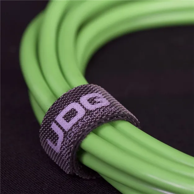 USB-кабель UDG U99001GR USB-C — USB-C, 1,5 м, зелений — Стяжка кабелю