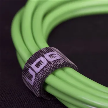 USB-кабель UDG U99001GR USB-C — USB-C, 1,5 м, зелений — Стяжка кабелю
