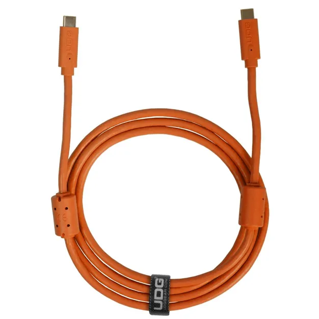 USB-кабель UDG U99001OR USB-C — USB-C, 1,5 м, помаранчевий — Загальний вигляд