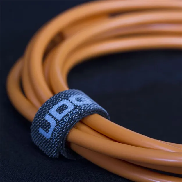 USB-кабель UDG U99001OR USB-C — USB-C, 1,5 м, помаранчевий — Стяжка кабелю