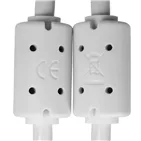 USB-кабель UDG U99001WH USB-C — USB-C, 1,5 м, білий — Феритові фільтри