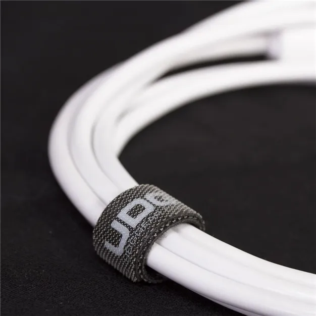 USB-кабель UDG U99001WH USB-C — USB-C, 1,5 м, білий — Стяжка кабелю