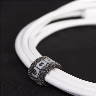 USB-кабель UDG U99001WH USB-C — USB-C, 1,5 м, білий — Стяжка кабелю