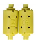 USB-кабель UDG U99001YL USB-C — USB-C, 1,5 м, жовтий — Феритові фільтри