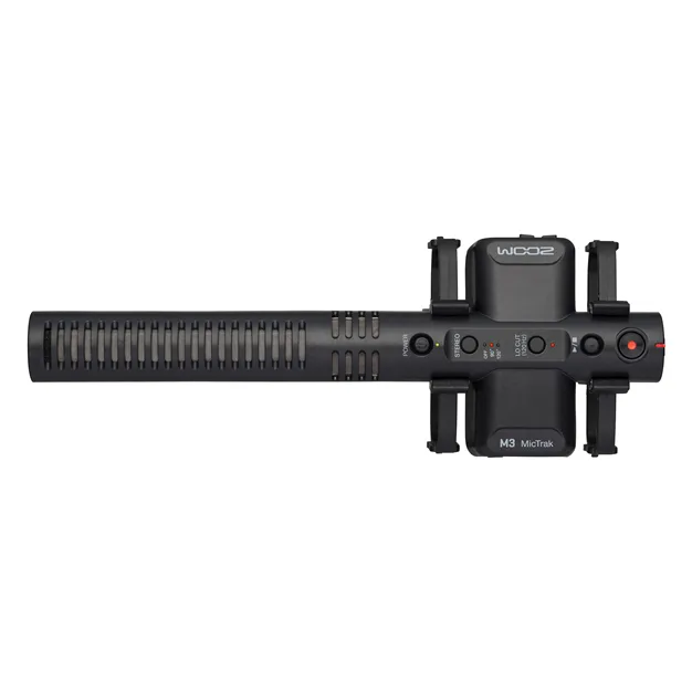 Zoom M3 MicTrak — Органи керування