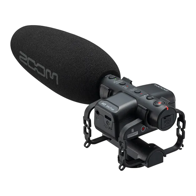 Zoom M3 MicTrak — З вітрозахистом