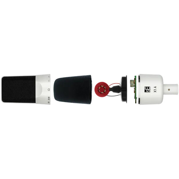 sE Electronics X1 A 2C White/Black — конструкція мікрофона