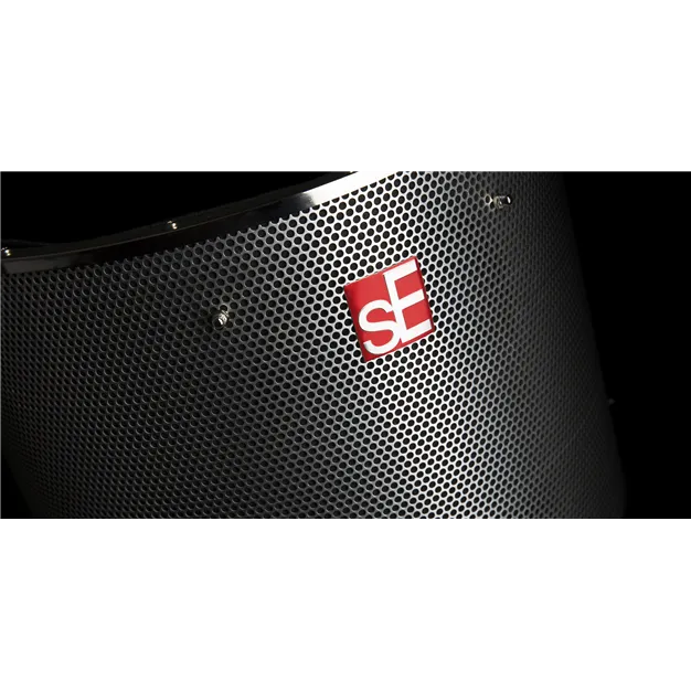 sE Electronics RF Pro Black — чорна поверхня екрана крупним планом