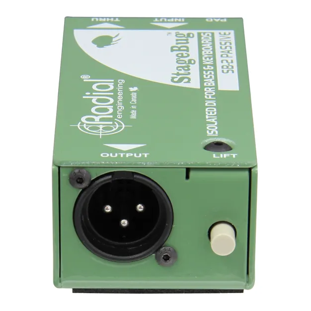 Radial StageBug SB-2 — виходи