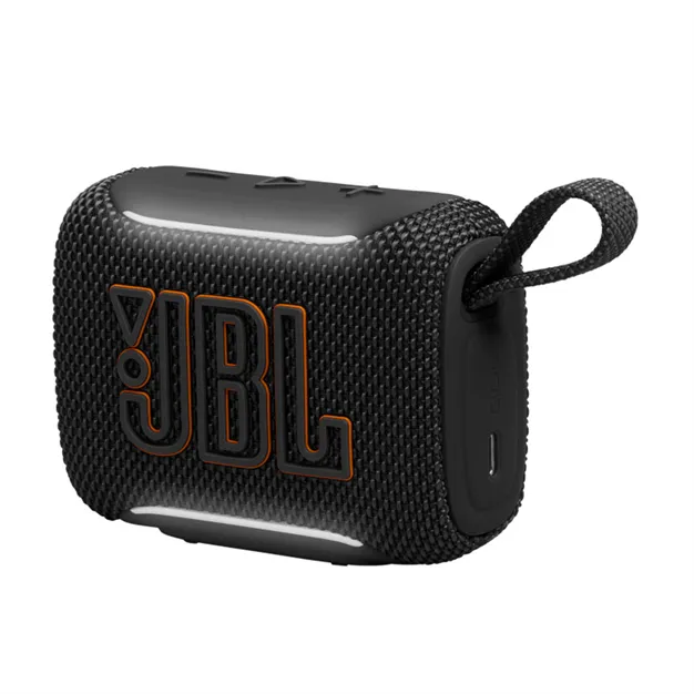 JBL GO 5 — загальний вигляд із підсвічуванням