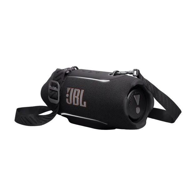JBL Xtreme 5 — вигляд спереду з ременем