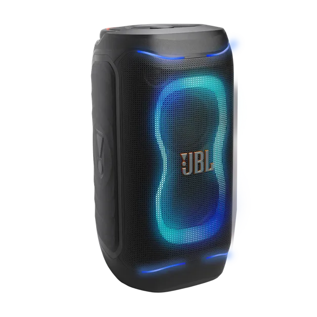 JBL PartyBox 130 — загальний вигляд із підсвічуванням