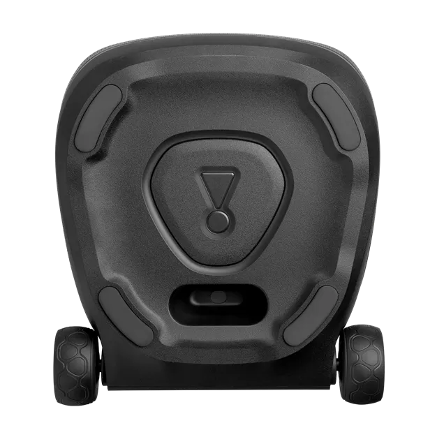 JBL PartyBox 330 — нижня сторона та колеса