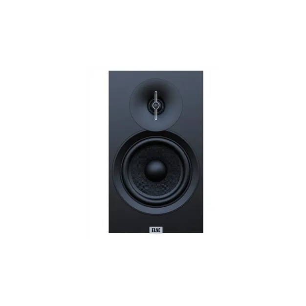 ELAC Debut 3.0 DB63-BK — одна колонка з пари, вигляд спереду