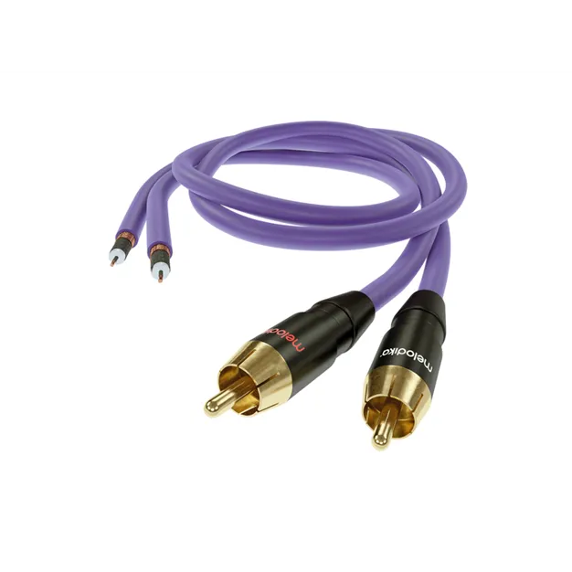 Melodika MD2R15 — кабель 2×RCA — 2×RCA, загальний вигляд