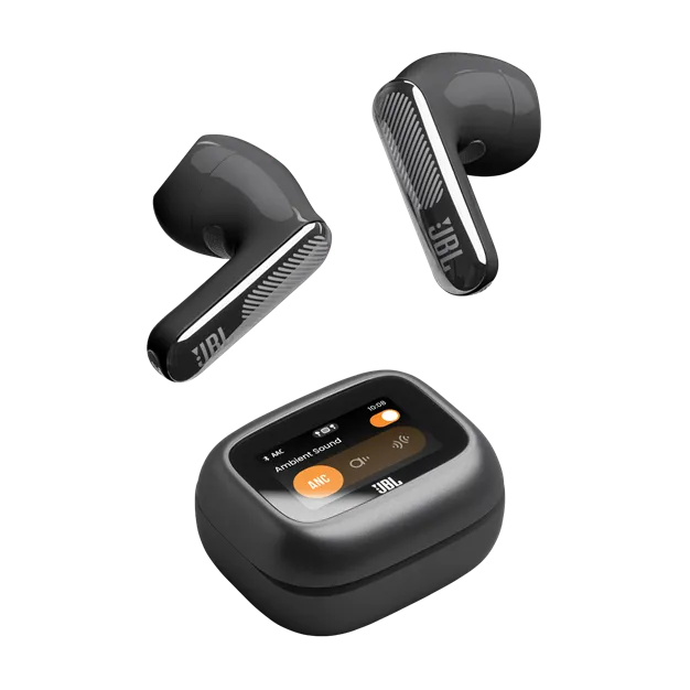 JBL Live Flex 4 Black — Екран зарядного футляра