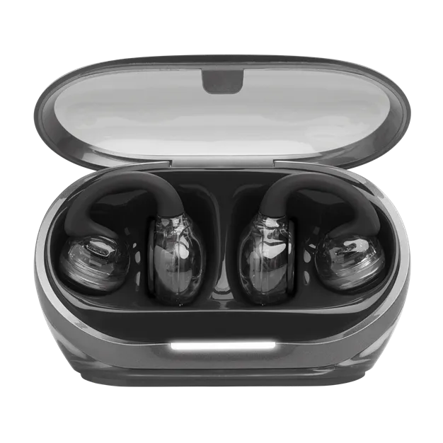 JBL Soundgear Clips Black — Відкритий зарядний футляр