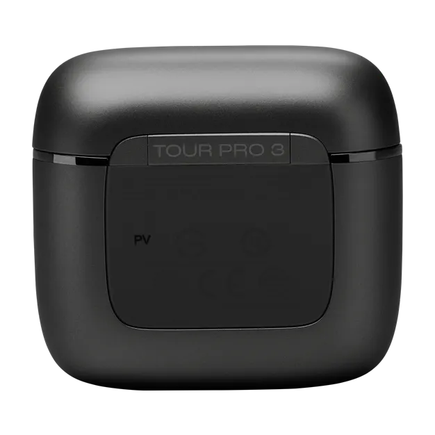 JBL Tour Pro 3 Black — Задній бік зарядного футляра