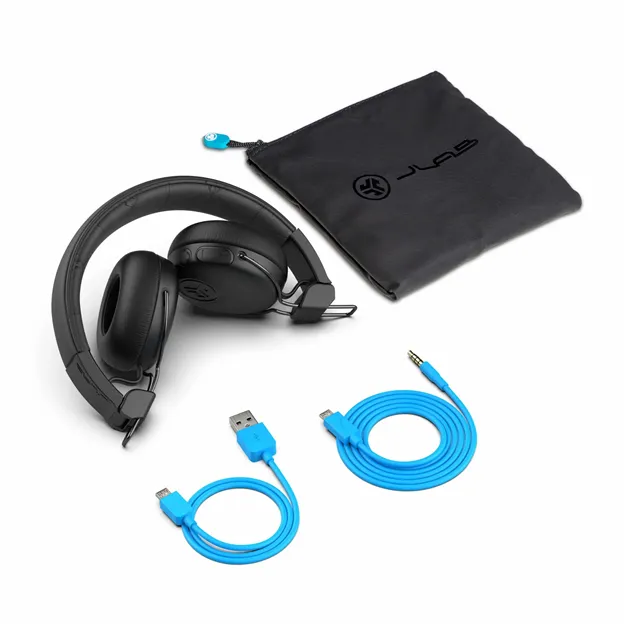 JLab Studio ANC Wireless Black — Навушники та комплектні аксесуари
