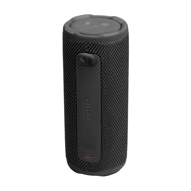 JBL Grip Black — Задній бік і петля для перенесення
