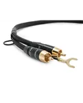 Melodika MDPHD15 Black Edition 1,5 м — Роз’єми RCA та заземлення