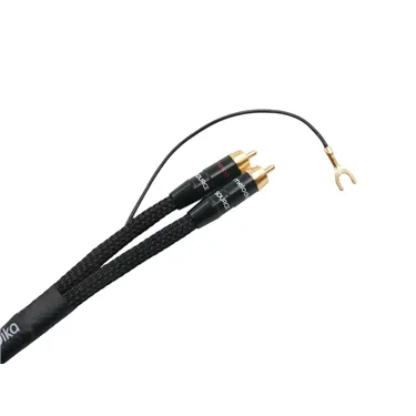 Melodika MDPHD15 Black Edition 1,5 м — Роз’єми RCA та заземлення