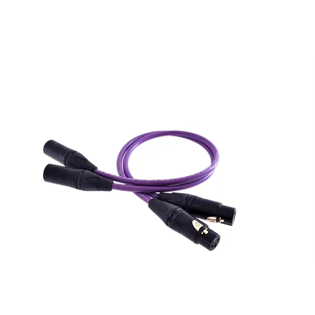 Melodika MD2X15 Purple — Пара кабелів, загальний вигляд