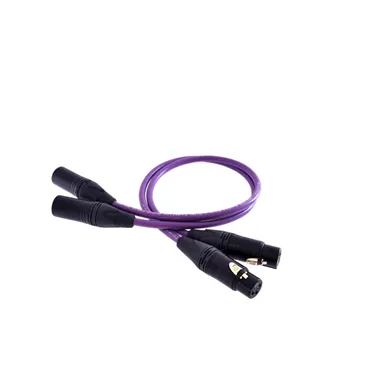 Melodika MD2X15 Purple — Пара кабелів, загальний вигляд