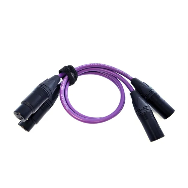 Melodika MD2X15 Purple — Кабелі та корпуси роз’ємів