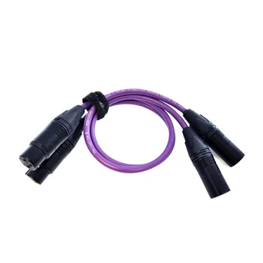 Melodika MD2X15 Purple — Кабелі та корпуси роз’ємів