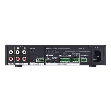 TASCAM MA-BT240 — задня панель і роз’єми