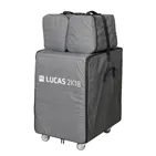 HK Audio LUCAS 2K18 Roller Bag — сірий комплект, вигляд під кутом