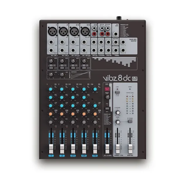 LD Systems VIBZ 8 DC — панель керування