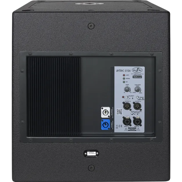DAS Audio ARTEC-S15A — Задня панель