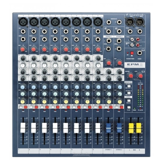 Мікшерний пульт активний JB sound EPM8 Мікшерний пульт активний JB sound EPM8