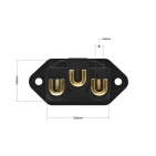 Конектор мережевий Furutech FI-06(G)