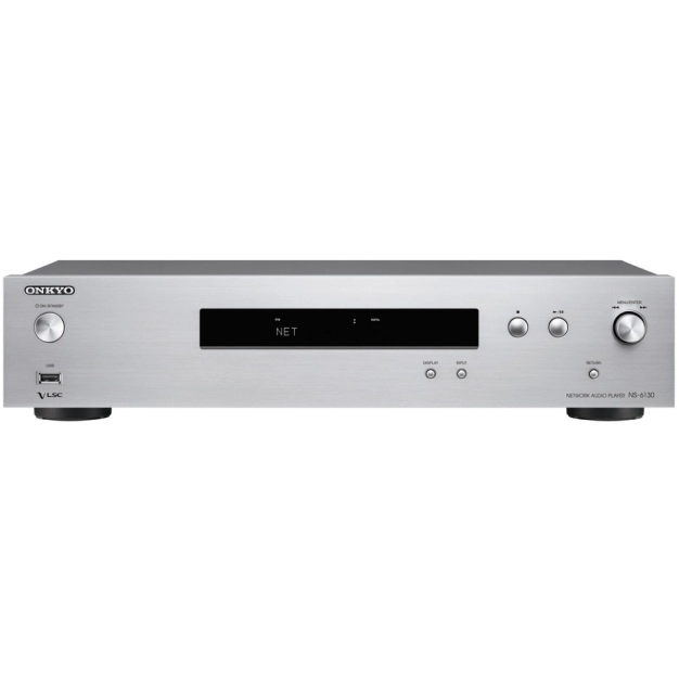 Мережевий медіаплеєр Hi-Res аудіо Onkyo NS-6130 Silver