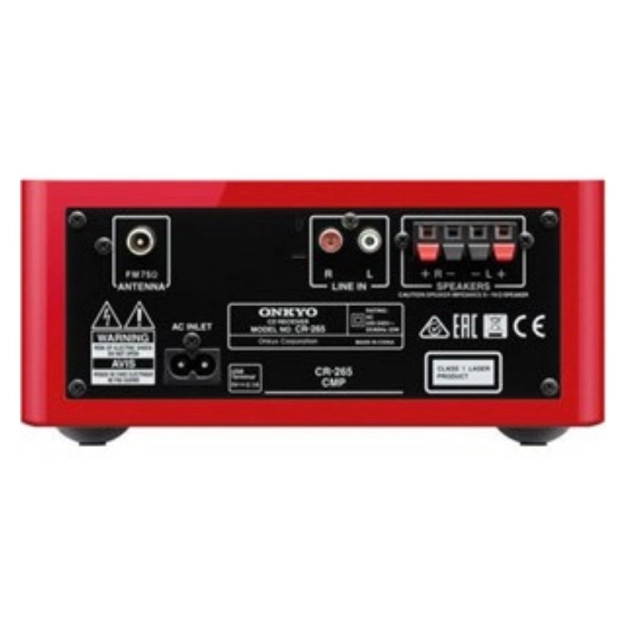 CD-міні система з Bluetooth Onkyo CS-265 Red CD-міні система з Bluetooth Onkyo CS-265 Red