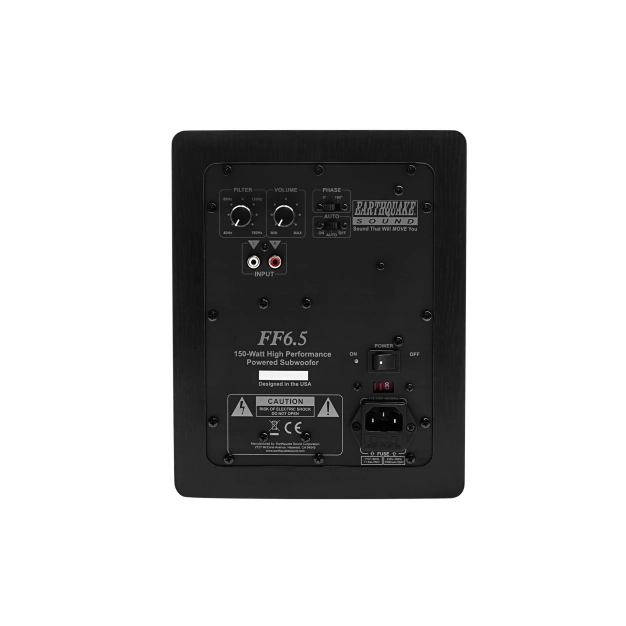 Сабвуфер Earthquake FF-6,5 Чорний Сабвуфер Earthquake FF-6,5 Чорний