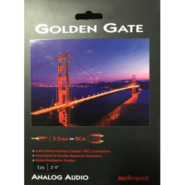 AudioQuest Golden Gate 3.5m - RCA 1м