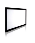 Екран AV Screen SM130HFH-B V White