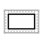 Екран AV Screen прямої проекції перфорований на люверсах Екран AV Screen прямої проекції перфорований на люверсах