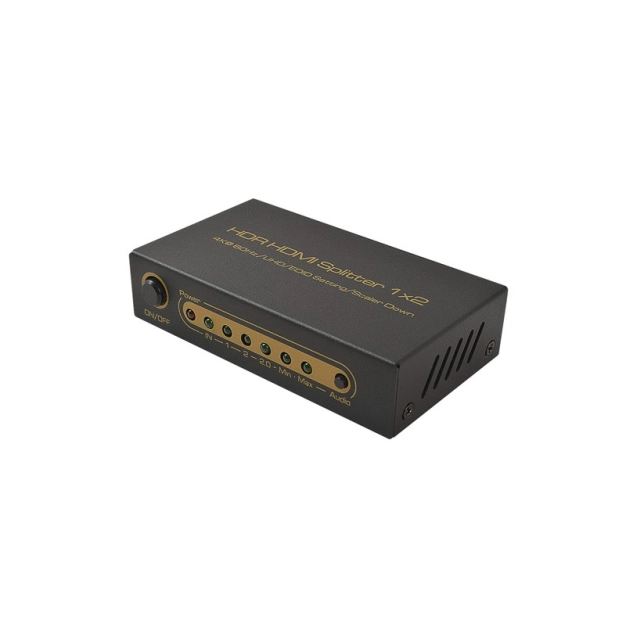 HDMI спліттер 1x2 4K / 60 Гц EDID AirBase K-SP12EDID