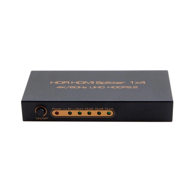 HDMI спліттер 1x4 4K/60 Гц AirBase K-SP144K